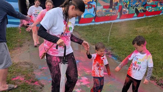 Building Blocks held a color run fundraiser last week