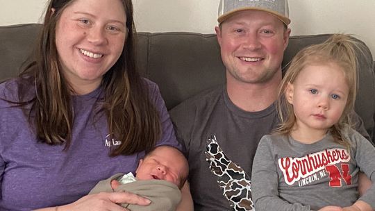 Randolph welcomes first baby of 2026