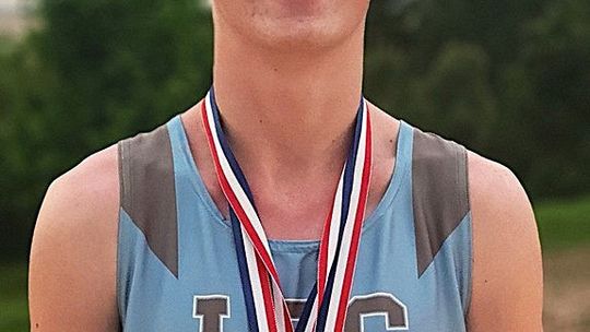 Stone places at Junior High State Track