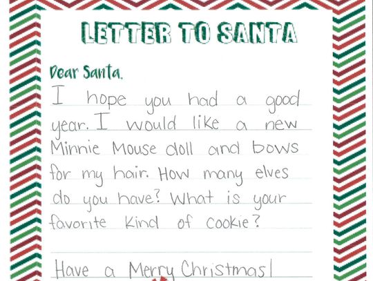 All I want for Christmas is ...