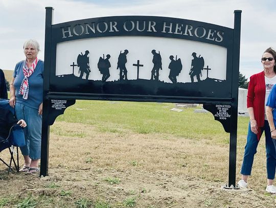 American Legion Auxiliary creates memorial for military veterans