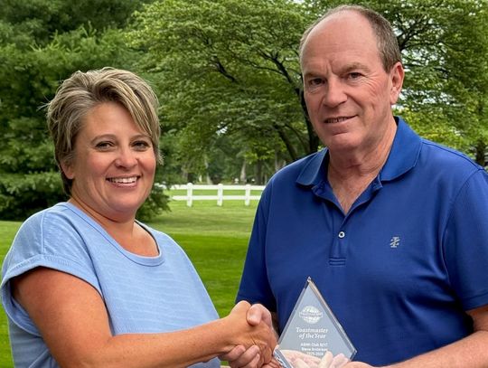 Andersen named 2026 Toastmaster of the Year