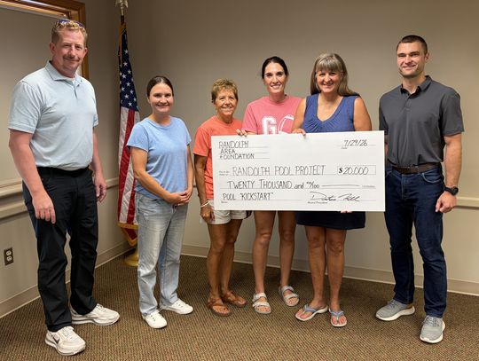 Anonymous donor offers $100,000 matching gift for Randolph pool