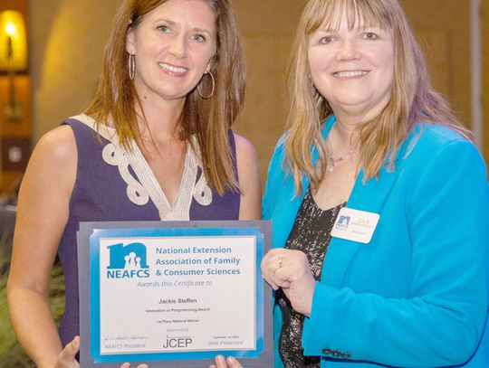 Area Extension educator earns national recognition