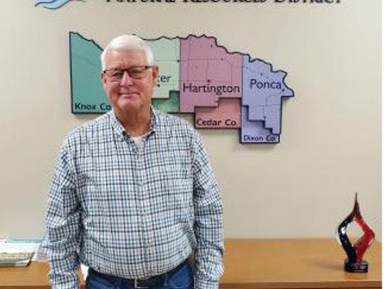 Area man is recognized for conservation, volunteer efforts