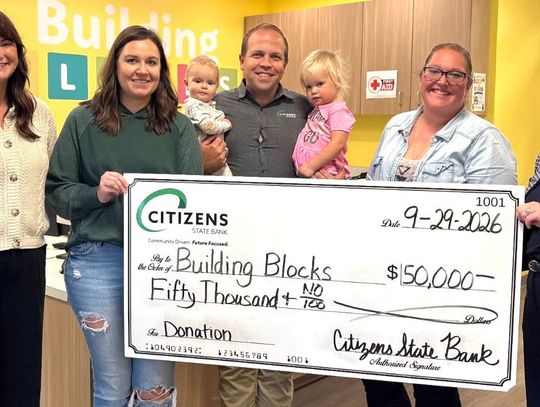 Building Blocks Early Childhood and Family Development Center receives donation