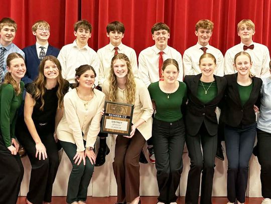 CCHS Speech earns District Runnner-up