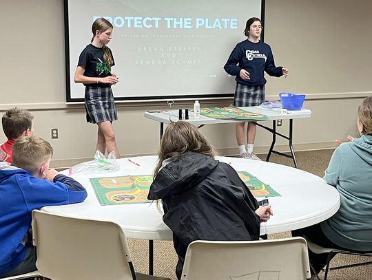 Cedar County 4-H youth participate in Protect the Plate