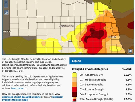 Cedar County sees drought improvement in 2023