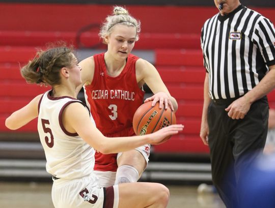 Cedar Girls basketball State semifinals