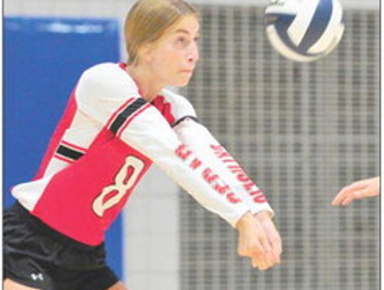 Cedar sweeps LHNE on the court, drops two tourney games