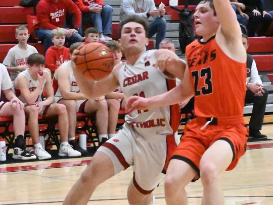 Cedar tops LCC in SubDistrict game