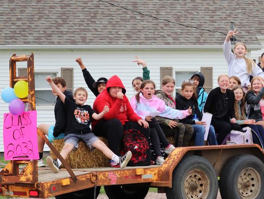 Celebrated their last day of school last week