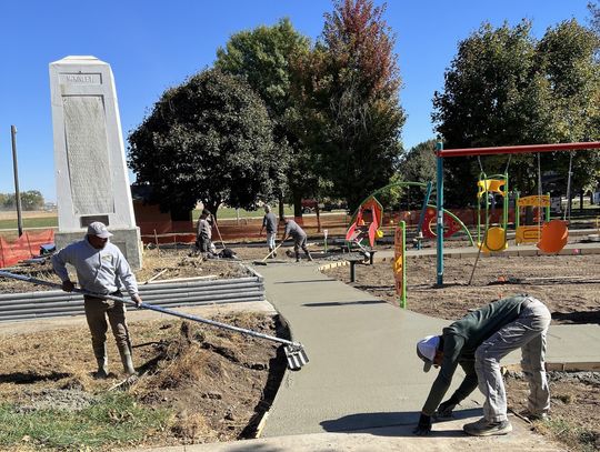 Coleridge park renovation project is nearly complete