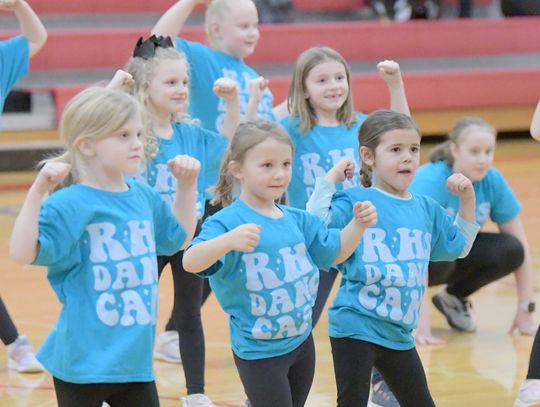 Dancing their hearts out