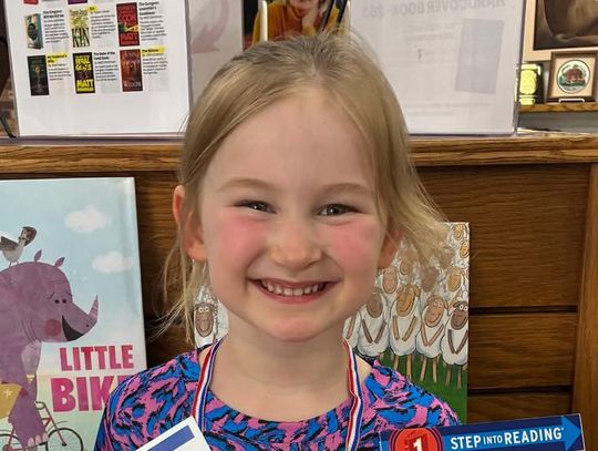 Dendinger earns reading award