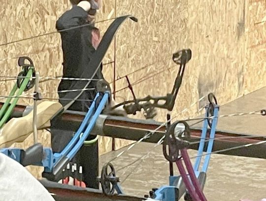 Eickhoff represents Cedar County in State archery competition