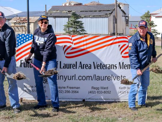 Ground broken for Veterans’ Memorial