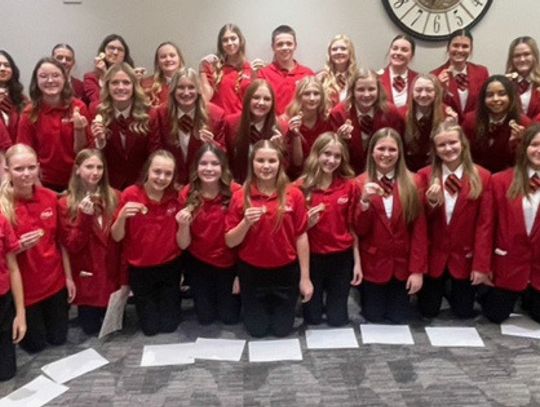 Hartington-Newcastle FCCLA Chapter does well at District competition