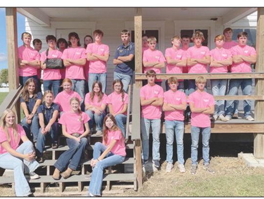 Hartington-Newcastle FFA hosts District Dairy judging contest