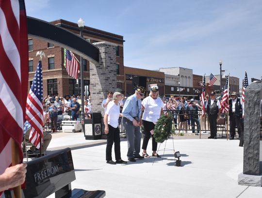 Hartington Veterans Memorial Dedication