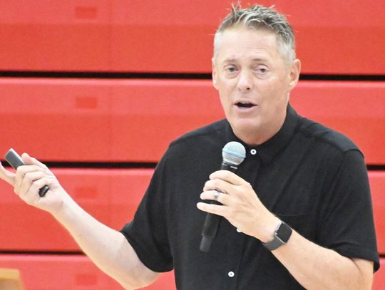 High-energy talk from Bill Busch sets tone for Cedar’s fall season
