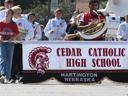 Homecoming Parade in Hartington