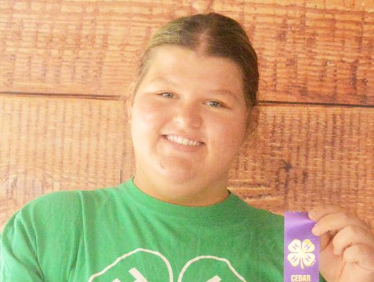 Independent 4H members collect honors at Cedar County Fair