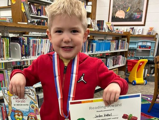 Kathol completes “1000 Books Before Kindergarten”