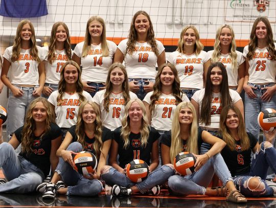 Lady Bears volleyball team