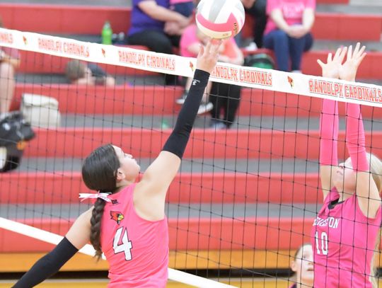 Lady Cardinals have busy week on the volleyball court