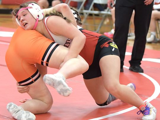 Lady Cards compete at Norfolk Catholic meet