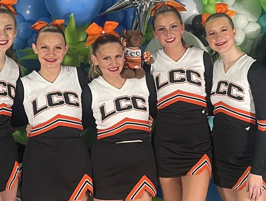 LCC cheer team completes 24-25 season