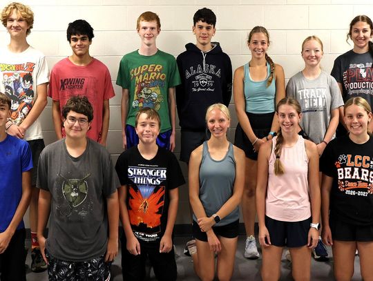 LCC Cross Country team