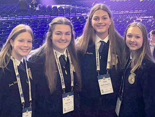 LCC FFA members attend national convention, compete in judging