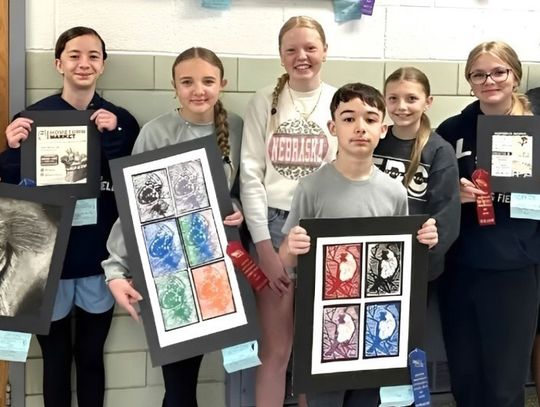 LCC Middle School students recognized at GNAC Art Show