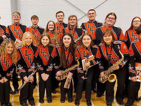 LCC musicians earn GNAC Honor Band status