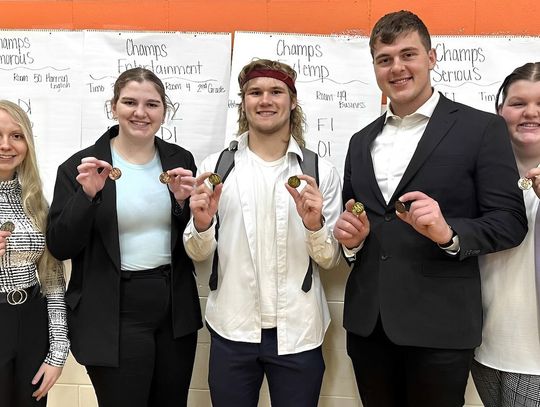 LCC speech students compete in Wisner, Osmond