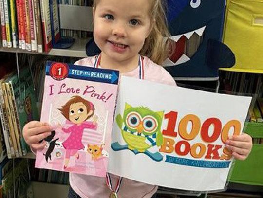 Local youth earn honors for “1000 Books Before Kindergarten”