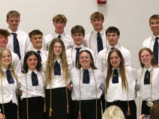 New officers installed at FFA Chapter annual banquet