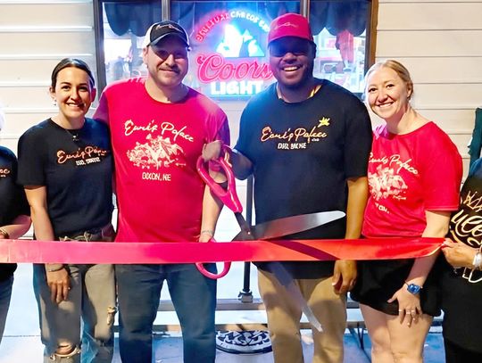 Passing of the torch happened Saturday at Euni’s Palace as a ribbon cutting and open house were held in conjunction with Dixon Days