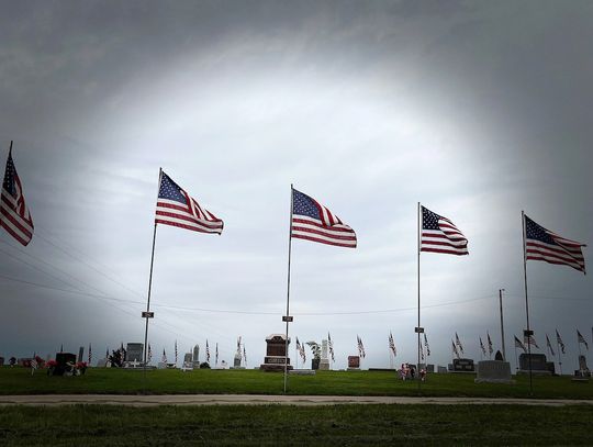 Patriotic display