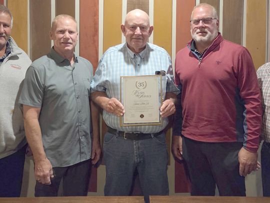 Potts retires as President of Rural Fire Board