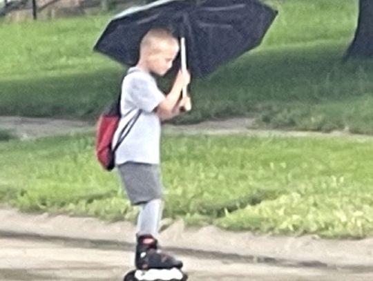 Rainy day skate