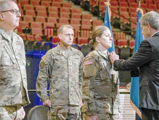 Randolph native is first to receive new Nebraska National Guard Heroism Medal