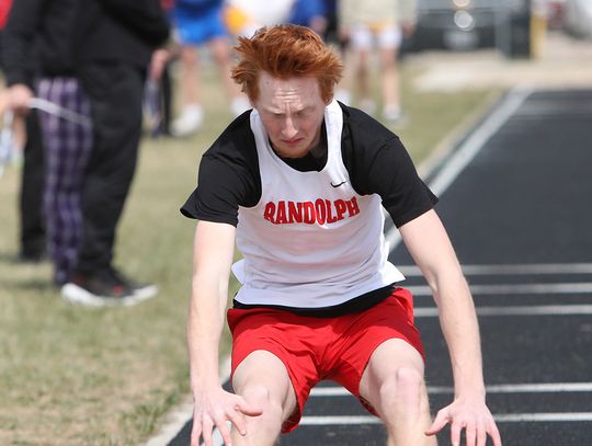 Randolph track teams compete in Battle Creek