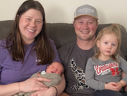 Randolph welcomes first baby of 2026