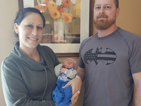 Randolph welcomes first baby of year