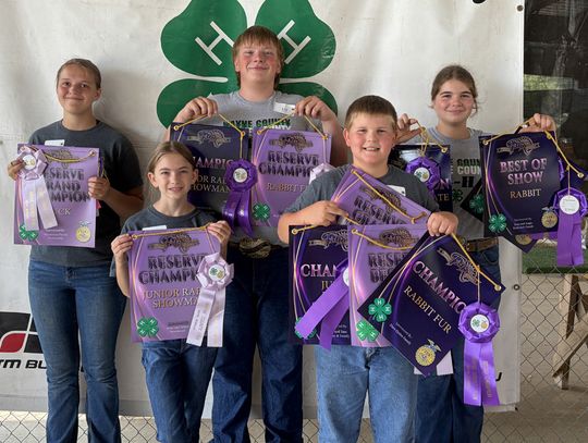 Randolph youth earn ribbons at Wayne County Fair