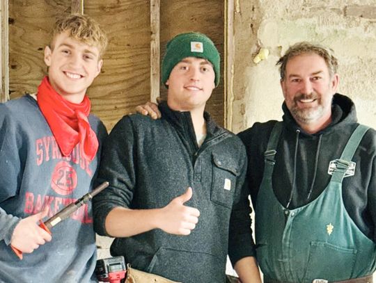 Schroeders bring old Obert schoolhouse back to life